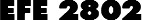 EFE 2802